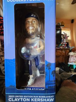 Clayton Kershaw 2023 Limited Edition Run Bobblehead