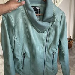 Yoki Faux Leather Jacket