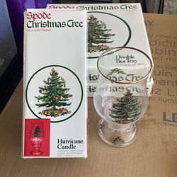 Spode Hurricane Candle