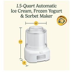 Cuisinart Automatic Frozen Yogurt-Ice Cream & Sorbet Maker (Pink)