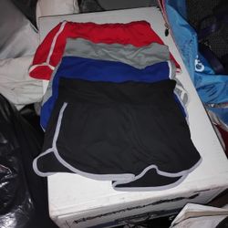Four Pair Of Almost New Jogging,Sleep Time Shorts