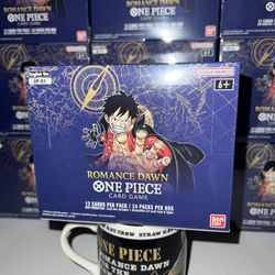 buy one piece romance dawn booster box One Piece TCG: Romance Dawn [OP-01] (J) Booster Box — Smoke and Mirrors  Hobby