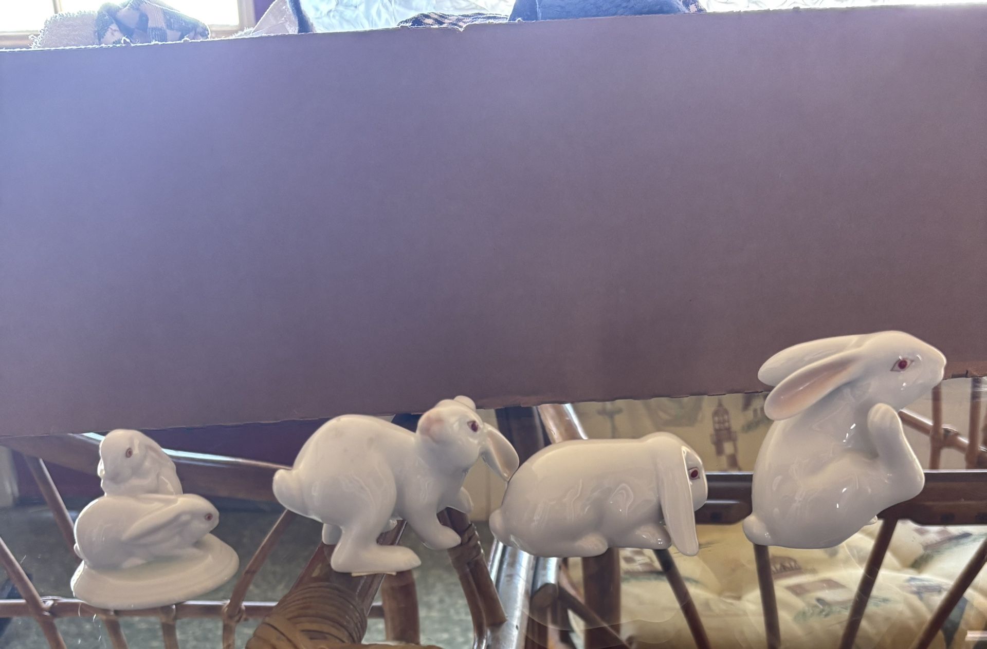 Rare Herend Hungary Rabbits