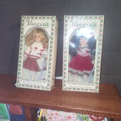 Porcelain Vanessa Dolls