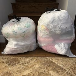 Baby Articles and Toys (Two Large Garbage Bags Full)