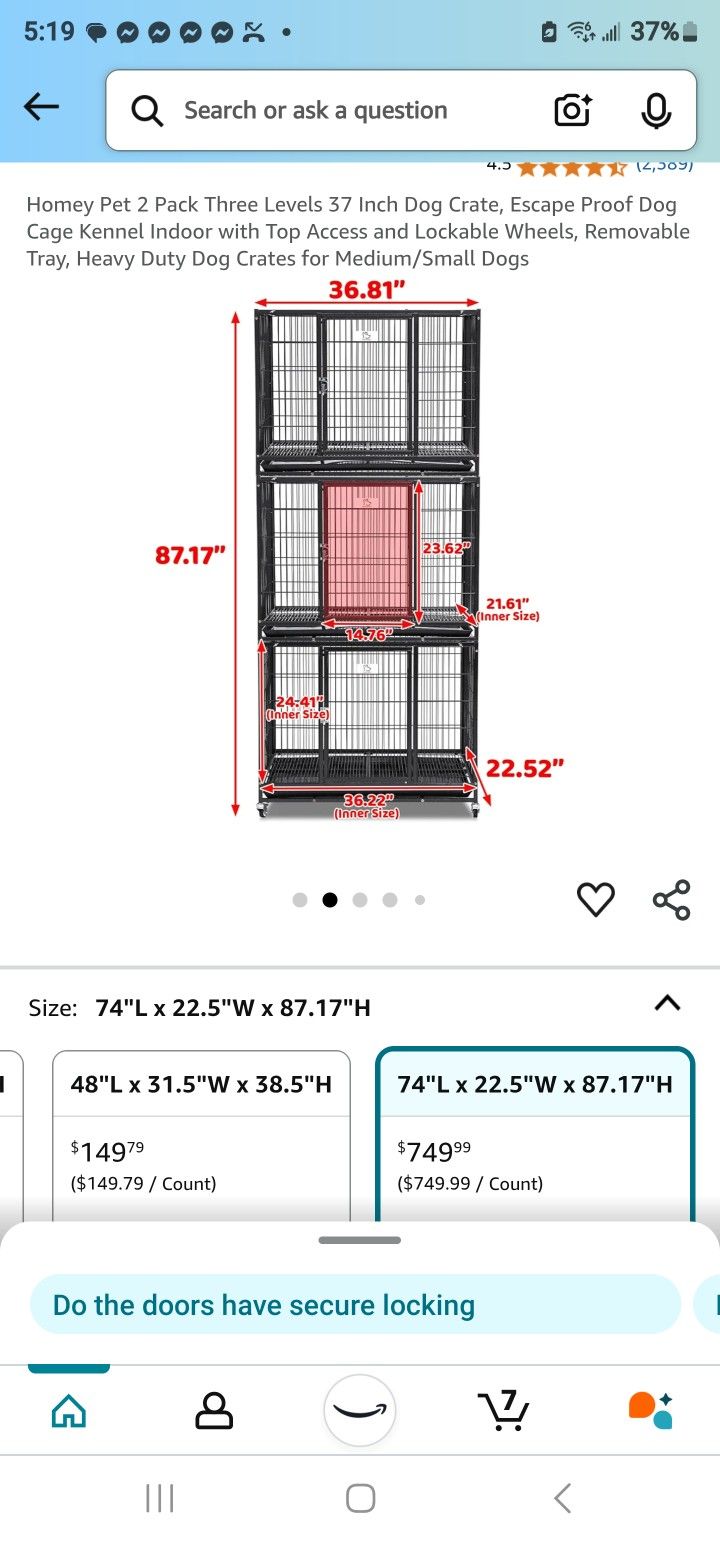Stackable Kennels