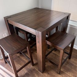 Wooden Dining Table Set 