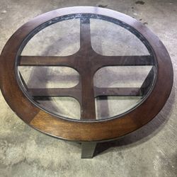 Coffee Table With Glass 