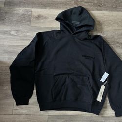 Black Essentials Hoodie