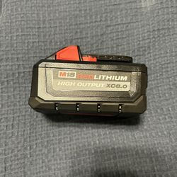 NEW Milwaukee M18 8AH Battery 