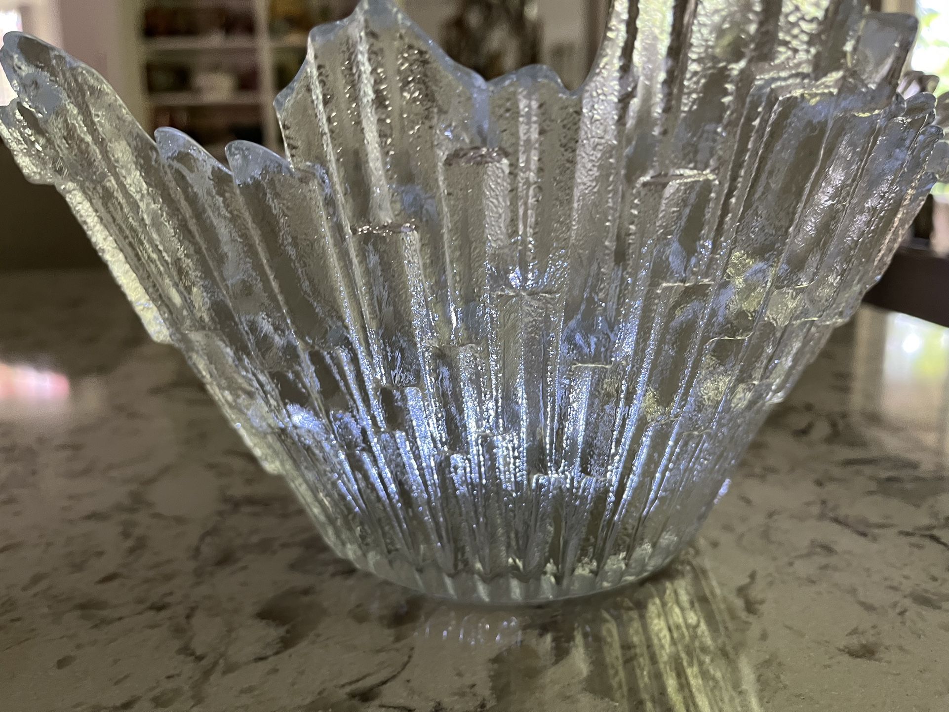 Fantastic Swedish Sapphire Ice Bowl