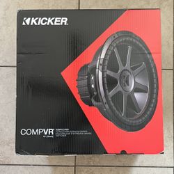 Kicker 15 inch Subwoofer CompVR 2 Ohm 43CVR152