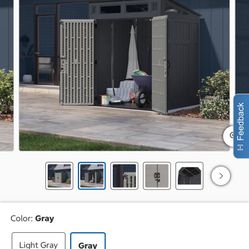 Suncast 6' x 5' Modern Shed