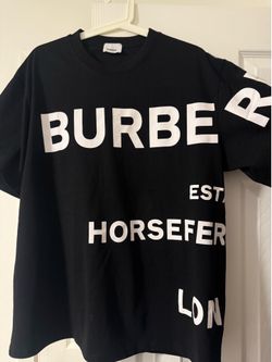 Burberry black t shirt