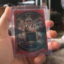 Drake Maye Select Rookie Patch