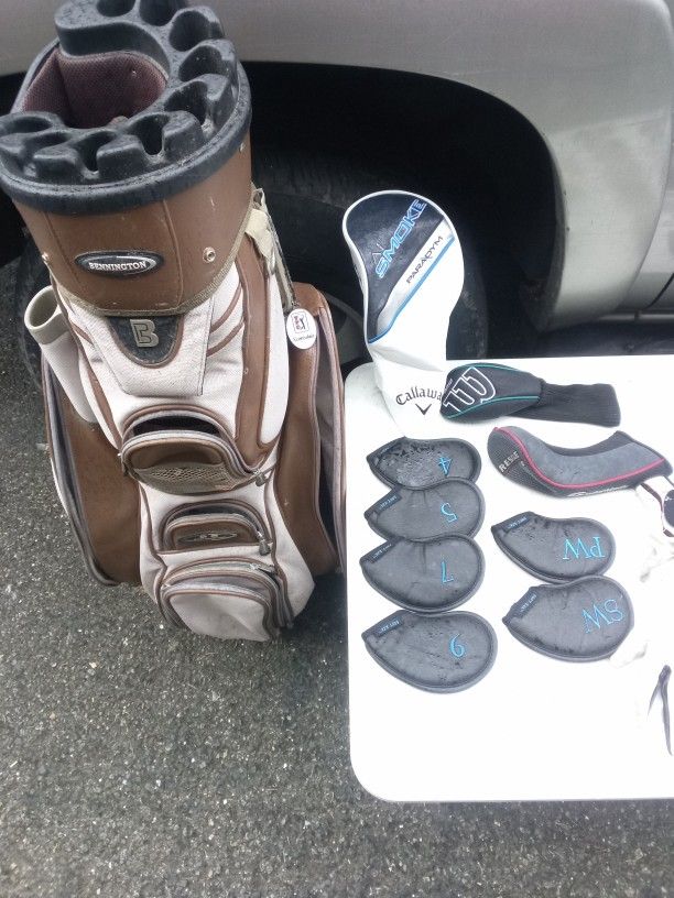 Bennington Golf Bag And Golf Club Head Covers