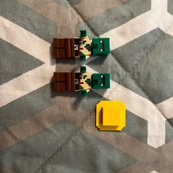 Lego Minecraft Zombie Villagers