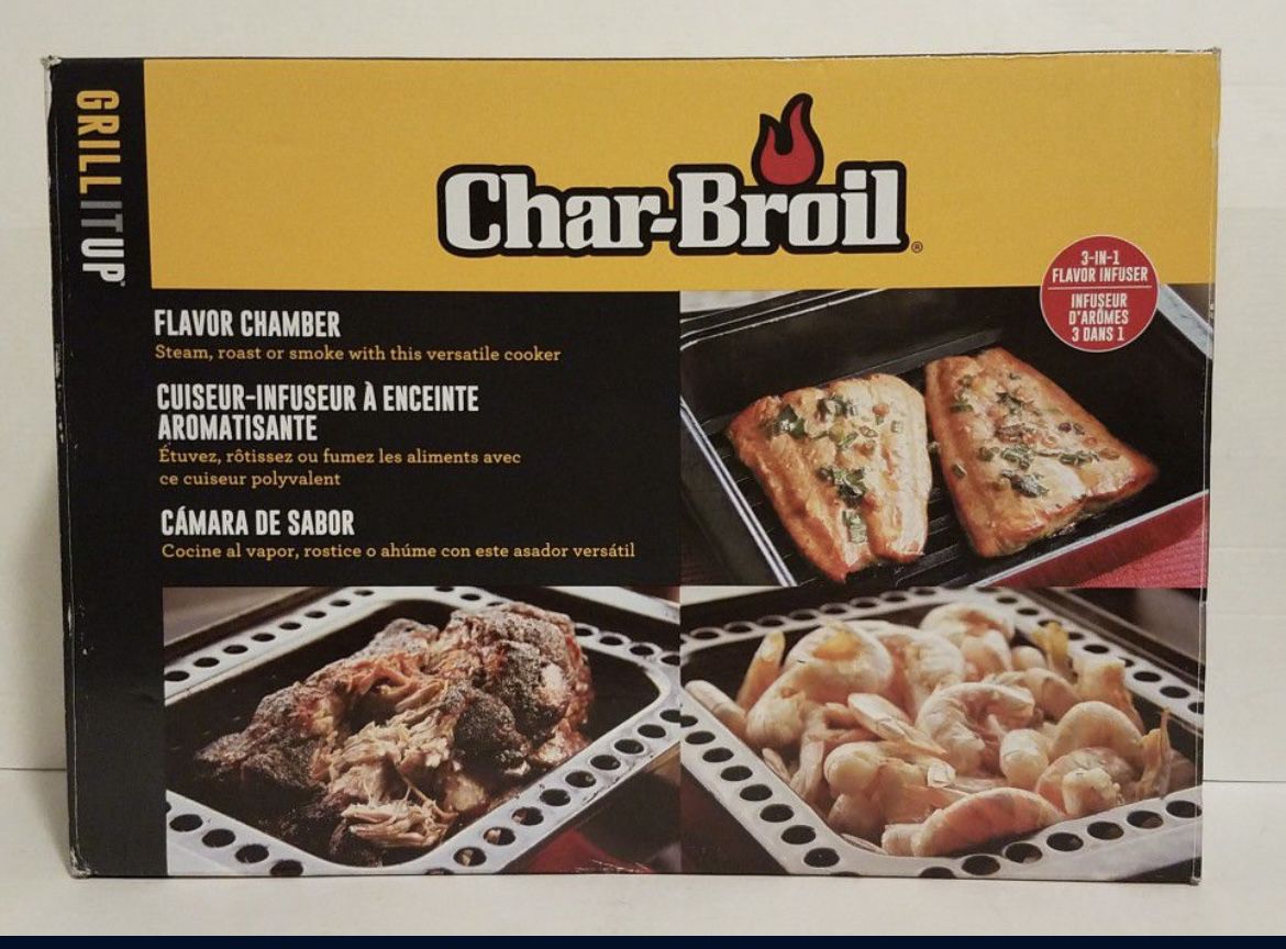 Char-Broil Flavor Chamber Infusion Cooker BBQ Grill Accessory