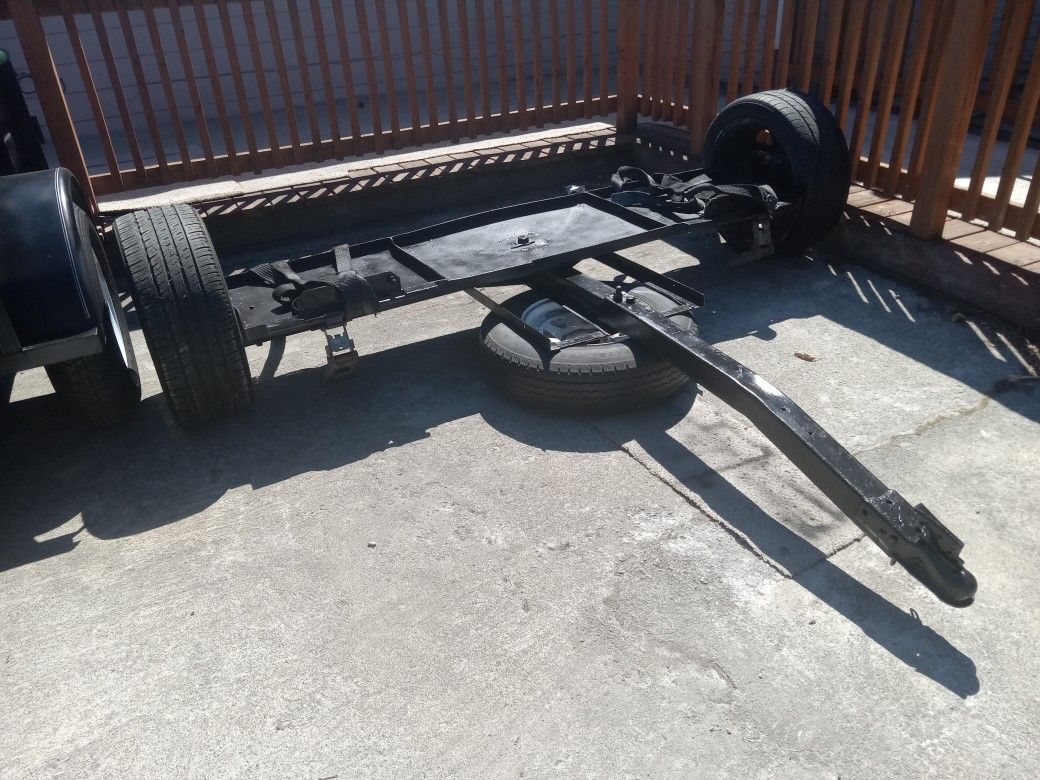 Home Made 80" Wide Heavy Duty Car Dolly