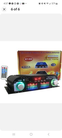 Brand New 4 Channel Amp Read Description