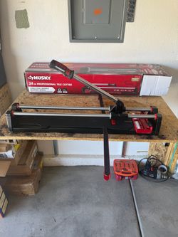 Husky 24 in professional tile cutter new in the box