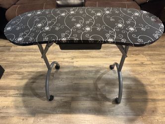 Portable Folding Manicure Nail Table + Carrying Bag – $60 OBO