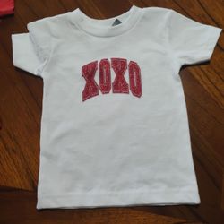 Red Kids Valentine's Day Shirt 