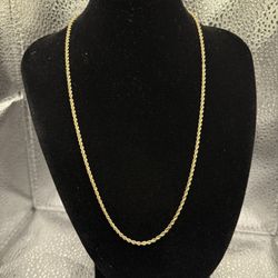14kt Rope Chain