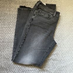 H & M black jeans with wash