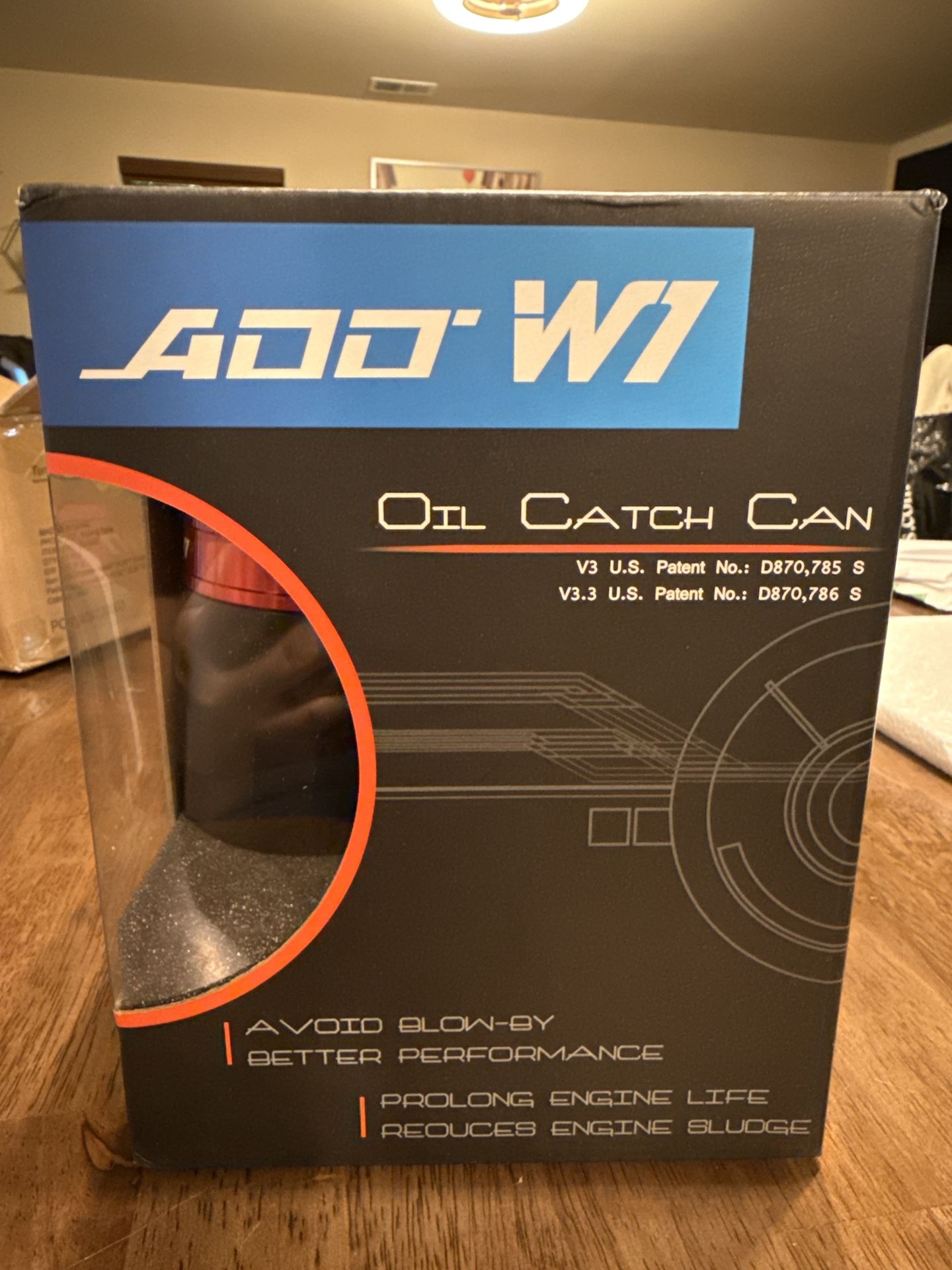 ADD W1 V3 Twister Oil Catch Can – New w/ Hardware – 350Z G35 G37 370Z – $200