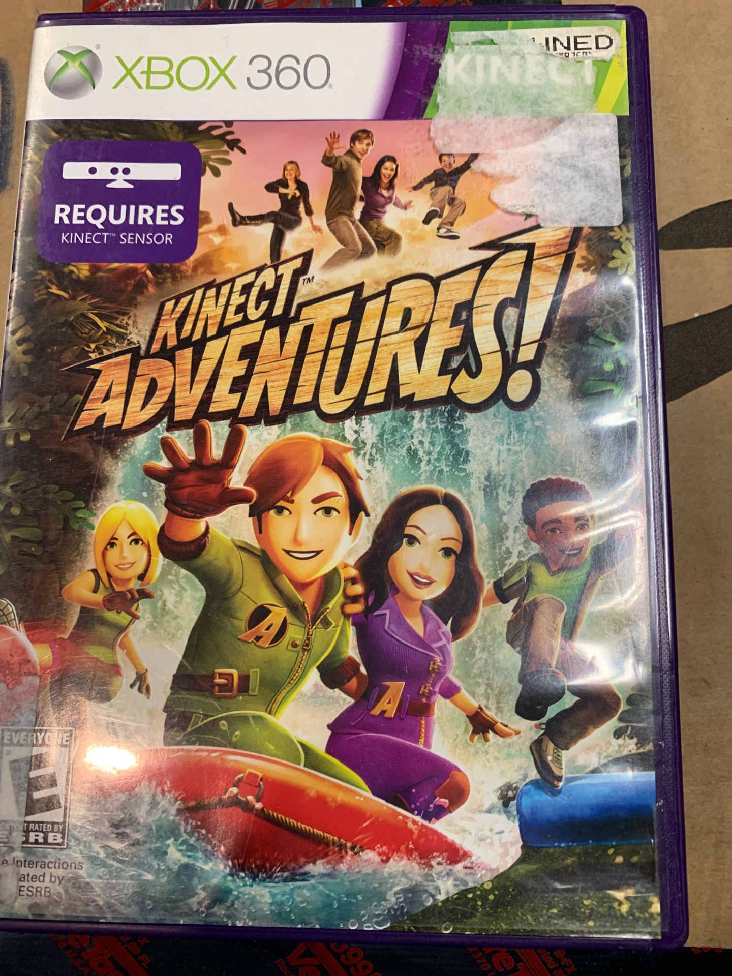Kinect Adventures game for Xbox 360