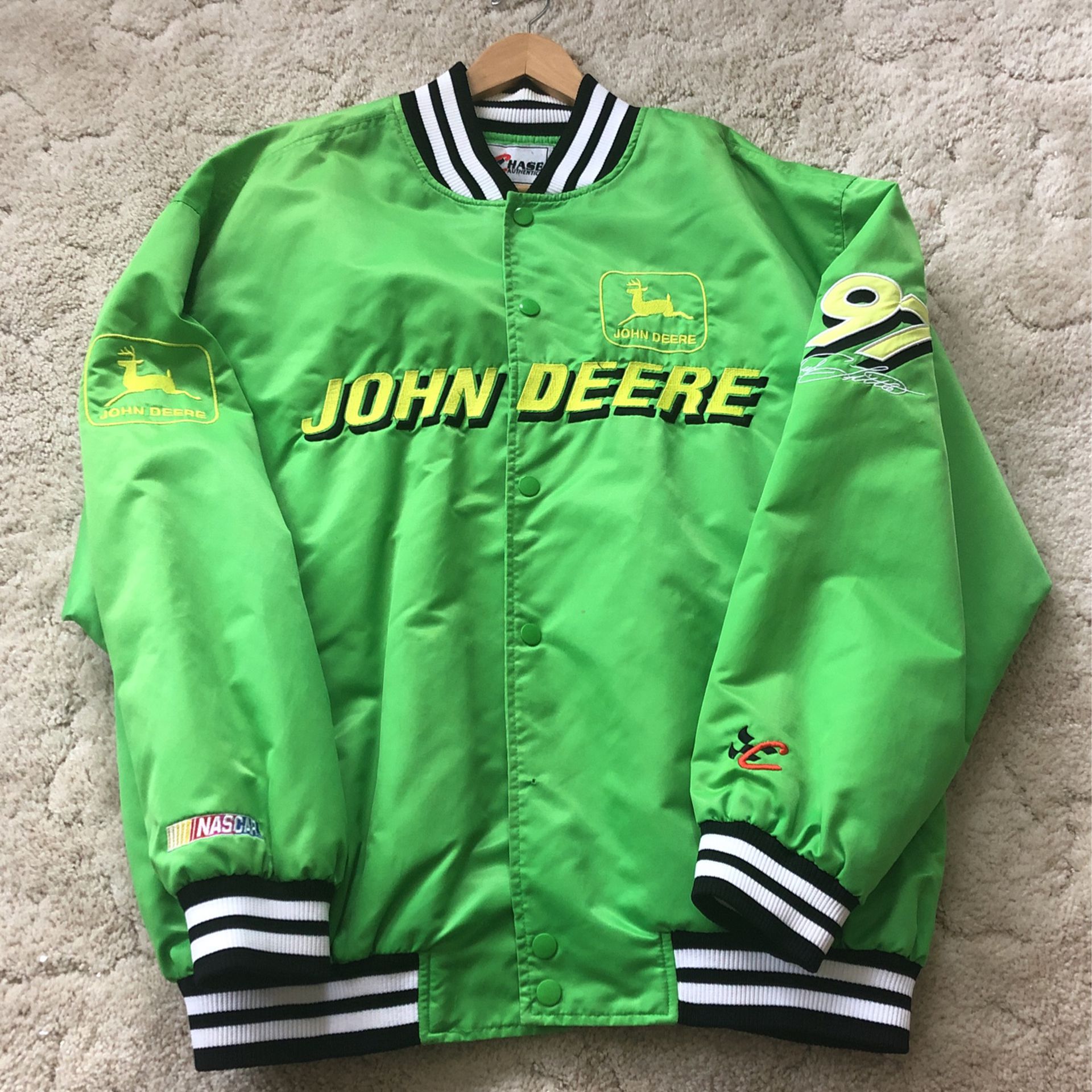 Men’s XL John Deer NASCAR Jacket $35