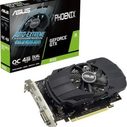 ASUS Phoenix NVIDIA GeForce GTX 1650 OC Edition Gaming Graphics Card (PCIe 3.0, 4GB GDDR6 Memory, HDMI 2.0, DisplayPort 1.4a, DVI-D Retails $325