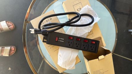 3- 20 Amp power strips