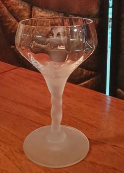 Gatsby style Cordial Glasses
