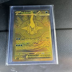 Gold Mega Darkrai EX