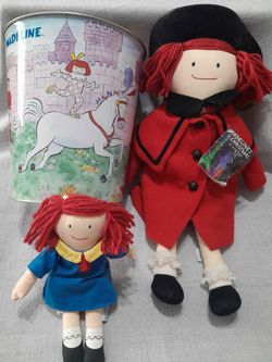 Madeline Doll Set with Tin Bucket