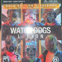 Watch Dogs Legion Gold Edition Steel Book 