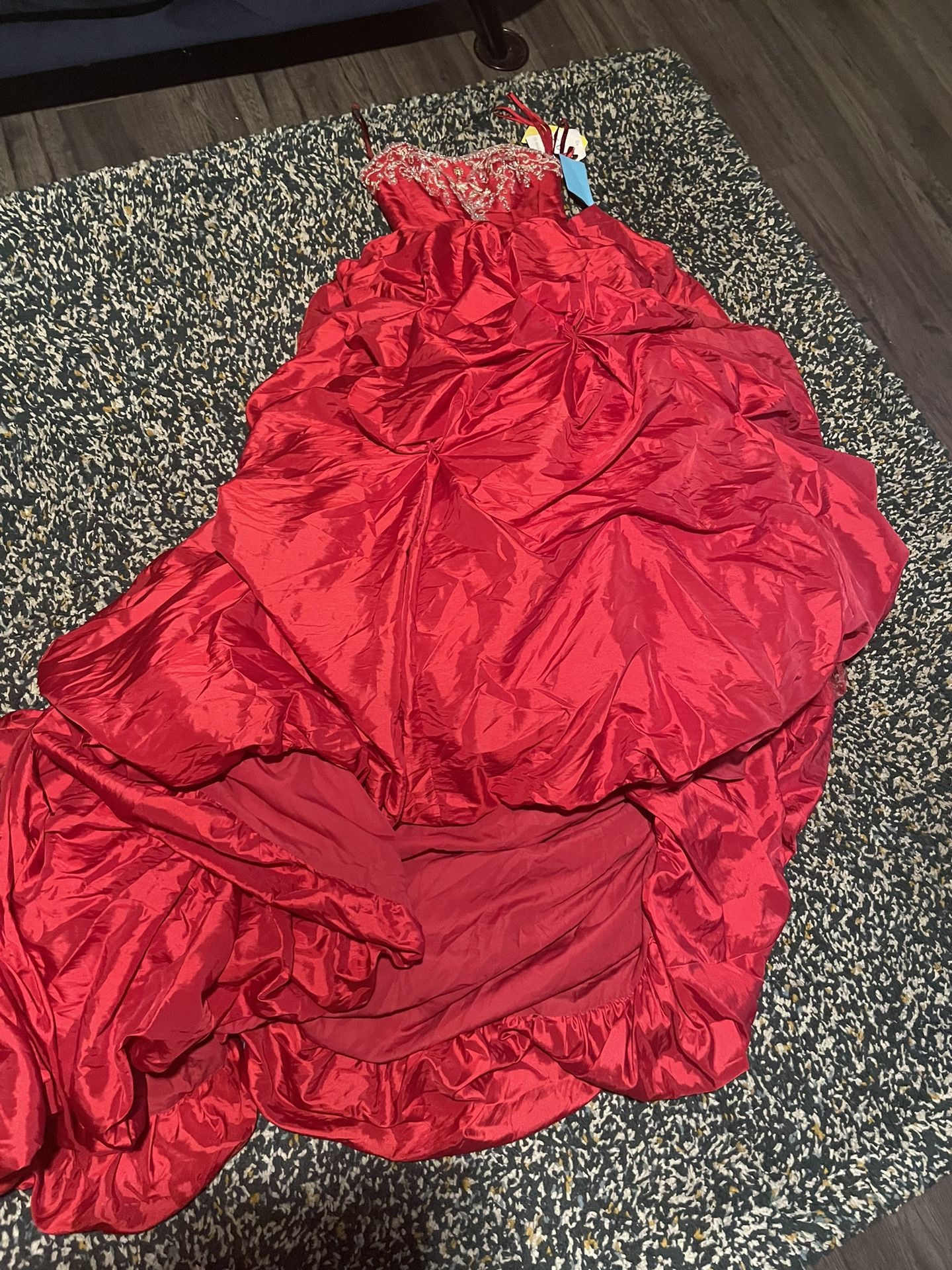 Red Quinceanera Dress