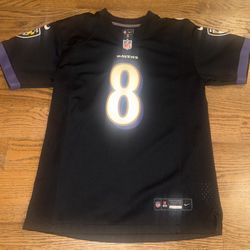 Lamar Jackson Baltimore Ravens  Football Jersey, Size Youth Medium