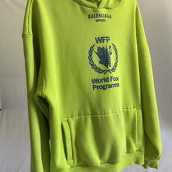 Balenciaga x World Food Programme Hoodie – Neon Green (Unisex)