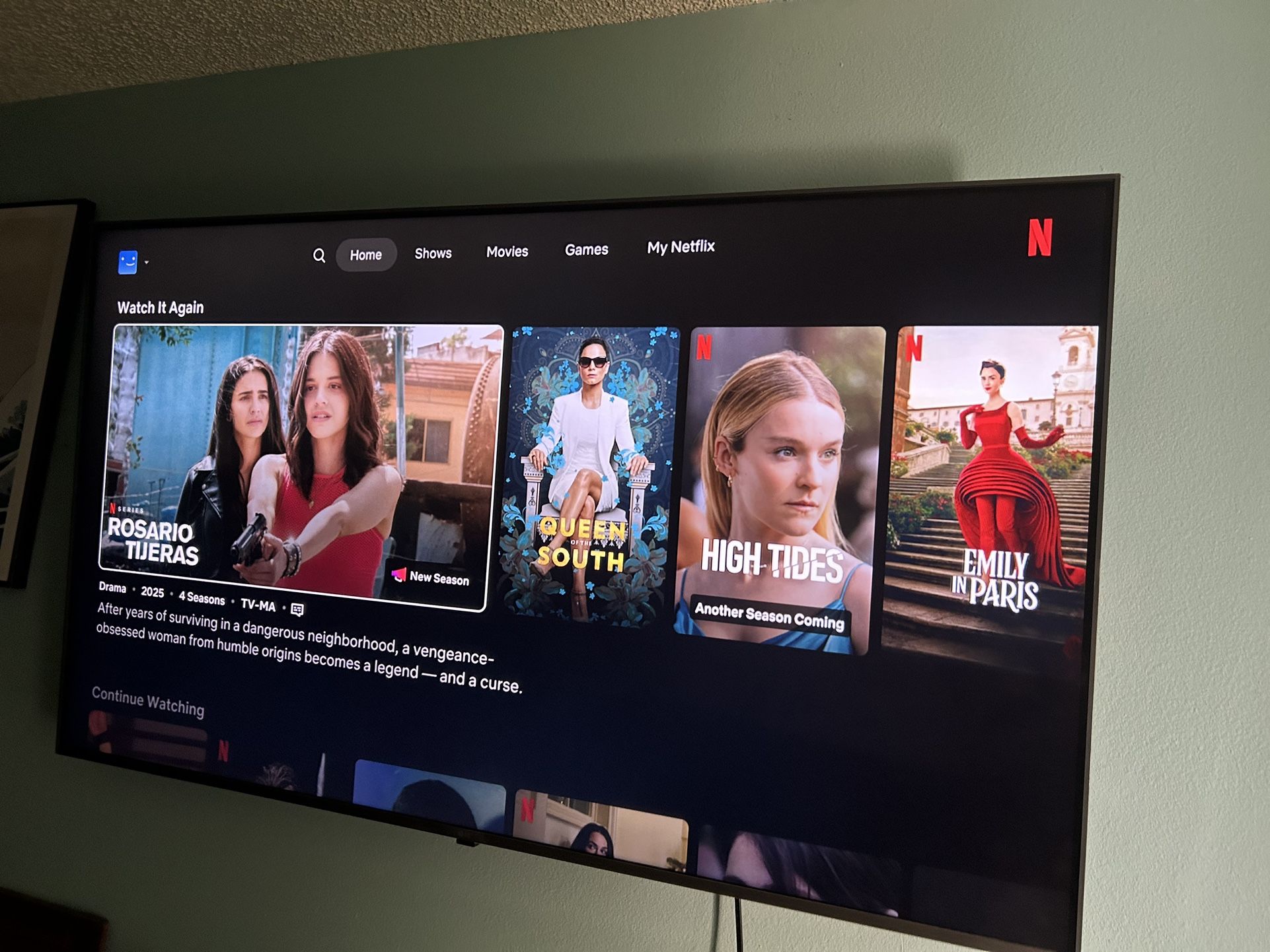 55 inch TV