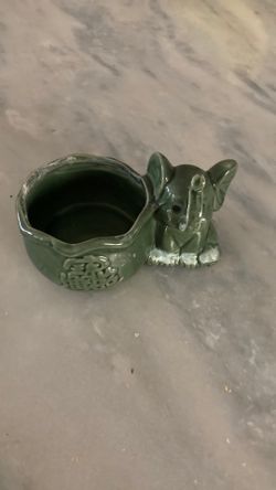 Elephant Bamboo Pot