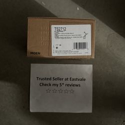 Moen 90-Degree Chrome Posi-Temp Eco-Performance Shower Trim, Valve Required, TS2712