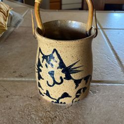 Cat Vase