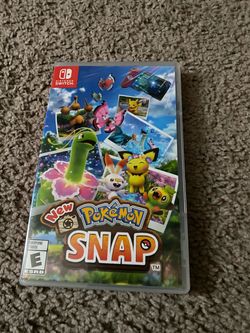 Nintendo switch New pokemon snap! (Only played once)