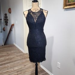 Laced Black Dress