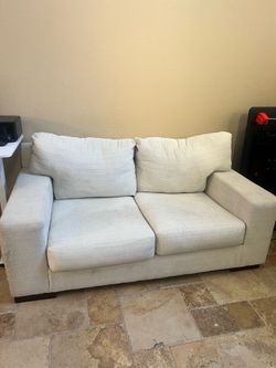 Two White Couches
