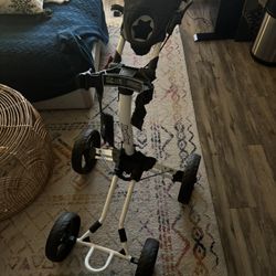 Batboy Quad XL Golf Push Cart