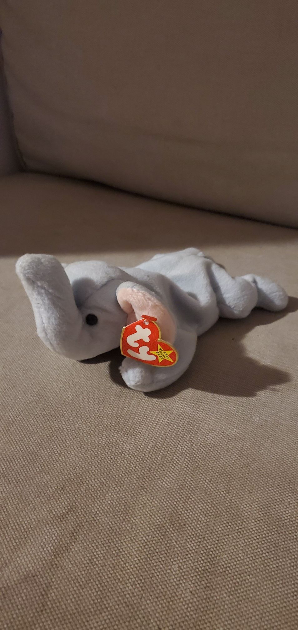 Ty Beanie Baby - Peanut The Elephant